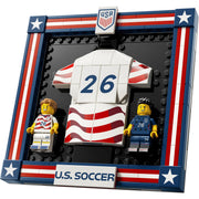 LEGO 43033 Editions 2026 U.S. Soccer National Team Jersey Building Set, 167 Pieces, Multicolor