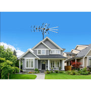 FIVE STAR FSA-6828NK-HYW Advanced Yagi Outdoor TV Antenna, Retail Packaging, with 40' Cable, UHF