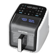 Gourmia GAF7020W Panorama 7-QT Digital Air Fryer w/ Panoramic View, White
