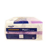 Equate EQT03013 Overnight Extra-Heavy Flow Maxi Pads with Wings, 20 count