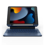 Dexnor 2653978 iPad 9th Generation Case with Keyboard, Blue