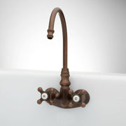 Signature Hardware 397496 Tub Wall Mounted Tub Filler Faucet, Oil Rubbed Bronze