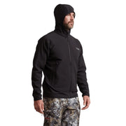 SITKA Alpha Fleece Hooded Jacket - SITKA Black - M