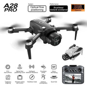 HNZENBW A28 PRO RC Drone with Electrically Adjustable 8K HD Dual Camera