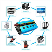 LVYUAN DX-GAC3000W 3000 Watts Pure Sine Wave Power Inverter