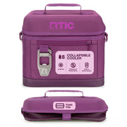 RTIC 8-Can 5 Qt Collapsible Soft Cooler with Removable Bottle Opener, Berry Jam