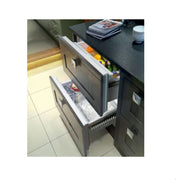 Sub-Zero - ID-36C 36 Inch Integrated Double Drawer Smart Refrigerator and Freezer