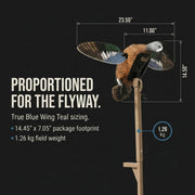 MOJO Elite Series Blue-Winged Teal Duck Decoy HW2475-3P