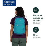 Osprey 10006070 Daylite Plus Commuter Backpack - Night Shift Blue