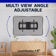 XD2606 Full Motion Extended TV Wall Mount with Articulating Dual Swivel Arms for 32