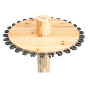 Rush Creek Creations 30 Fishing Rod Spinning Round Storage Rack