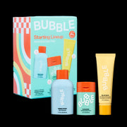 Bubble Skincare 200023B Starting Lineup New Routine Set of Three - Cleanser, Moisturizer, Sunscreen