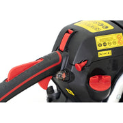 Hyper Tough Gas Chainsaw, 16-Inch Oregon Bar and Chain, 46cc 4-Cycle Engine, Automatic Chain Oiler, Rear Handle, Black/Red, A015014