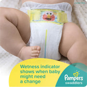 Pampers Swaddlers Baby Diapers Size Newborn, 136 Count