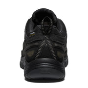 KEEN Targhee IV Waterproof Hiking Shoes for Men - Triple Black - 10M