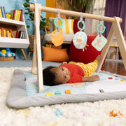 Bright Starts Disney Winnie The Pooh Once Upon a Tummy Time Activity Gym, Multicolor, Large, Newborn to 12 Months, 13124