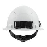 Milwaukee 48-73-1201 BOLT White Type 1 Class C Full Brim Vented Hard Hat with 4 Point Ratcheting Suspension