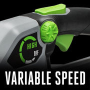 EGO Power+ Cordless Electric Leaf Blower, 670 CFM, 180 MPH, Variable Speed, Black, LB6700
