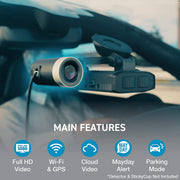 Escort 0010068-1 M2 Radar-Mounted Smart Dash Cam - Black