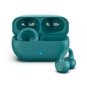 JLab EBFLEXRTEL124 Flex True Wireless Bluetooth Open-Ear Earbuds, Teal