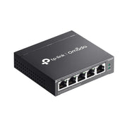 TP-Link Omada ES205GP 5-Port Gigabit Managed Network Switch with 4-Port PoE+, 65W Power Budget, Fanless Metal Casing
