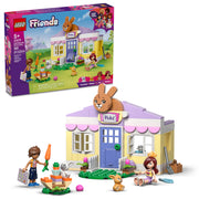 LEGO Friends Heartlake City Bunny Hotel Building Toy with 161 Pieces, Paisley and Leo Minidolls, 2 Bunny Figures, Accessories for Pretend Play, Ages 5+, 42679