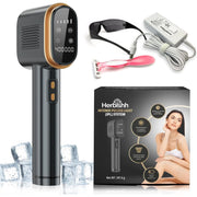 Herbishh IPL Black Hair Removal Device, 400,000 Flashes, 5 Intensity Levels, Dual Modes, Face & Body - Adjustable