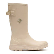 Muck Rainscape Women's 12in Adjustable Waterproof Rain Boot, Sand Chinchilla, MRS12W80