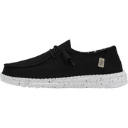 HEYDUDE 40053-0Yf Wendy Basic Slip-On Casual Shoes for Ladies - Black Odyssey - 8M