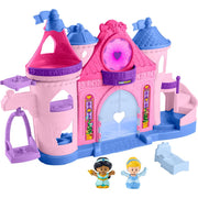Fisher-Price Disney Princess Magical Lights & Dancing Castle Toddler Playset with 2 Figures, Multicolor, HTK85