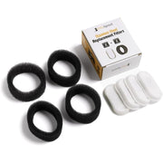 Kittyspout Ssf246 Stainless Steel Cat Water Fountain Replacement Filters & 4 Sponges, 4x Sets (2 Months Supply)