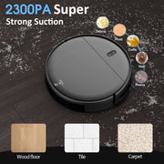 ONSON Robot Vacuum Cleaner Robot Vacuum and Mop Combo with WIFI/Alexa for Pet Hair and Hard Floor