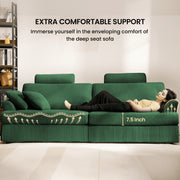 HOMSHADE Cloud Comfy Sofa Couch, 87