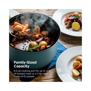 Ninja HyperHeat 8-in-1 Pressure Cooker, 6.5 Qt, 1200W, SimpliServe Pot, Sage Leaf, PC200