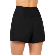 Leilani Control Swim Shorts for Ladies - Black Sand - 12