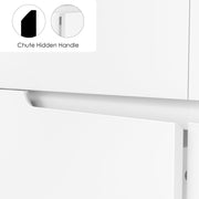 Homfa BOT-MD-005 6 Drawer White Dresser for Bedroom, White