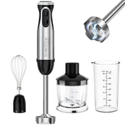 Bonsenkitchen Immersion Hand Blender Stainless Steel, 20-Speed