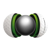 TaylorMade Golf 2025 Tour Response Golf Balls, 3-Piece, 100% Cast Urethane Cover, White, Dozen, V9941801