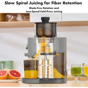 SiFENE SIF-8301 Cold Press Juicer Machine, 5.2