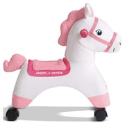 Radio Flyer Rolling Pony, Plush Caster Ride-on Horse