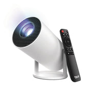 Tzumi GO Theater Portable Projector, 1280 x 720 HD, 360 Lumens, WiFi Bluetooth, Built-In Speaker, Remote Control, 30469HD