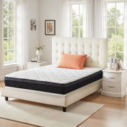 EDX Queen Hybrid Mattress, 10 Inch, Individually Pocketed Springs, Memory Foam, Pillow Top, Medium Firmness, CertiPUR-US Certified