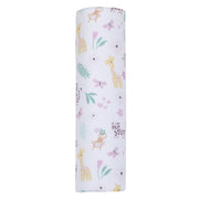 Parent's Choice Baby Swaddle Blanket, 100% Cotton Muslin, Jungle Print Pink, 47 x 47 in, 5109301R