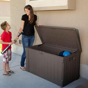 Lifetime 60089 Deck Storage Box, 116 gallon