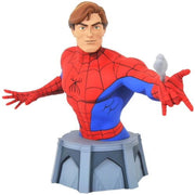 Diamond Select Toys Marvel Animated Unmasked Spider Man Action Figure (6.9