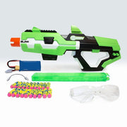 Laser X Siren Blink Motorized Rapid-Fire Foam Dart Blaster, 20-Dart Magazine, Adjustable Firing Rate, Rechargeable LiPo Battery, Indoor-Outdoor Play, 11933