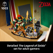 LEGO The Legend of Zelda Ocarina of Time The Final Battle Building Set with 1003 Pieces and Minifigures Link, Zelda, Ganondorf 6589539