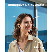 Soundcore Liberty 5 Wireless Earbuds by Anker, Adaptive ANC 3.0 Noise Cancelling, Dolby Audio, 6-Mic AI Clear Calls, Fast Charging, 48H Playtime, Black