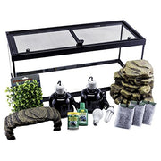 Tetra NV33230 Deluxe Aquatic Turtle Kit, 20-Gallon, 30 x 12 x 12-Inches