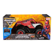 Monster Jam Marvel The Amazing Spider-Man RC Monster Truck, 1:24 Scale